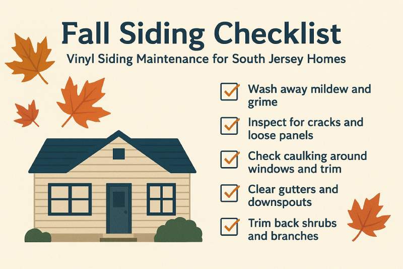 Fall Vinyl Siding Maintenance Checklist